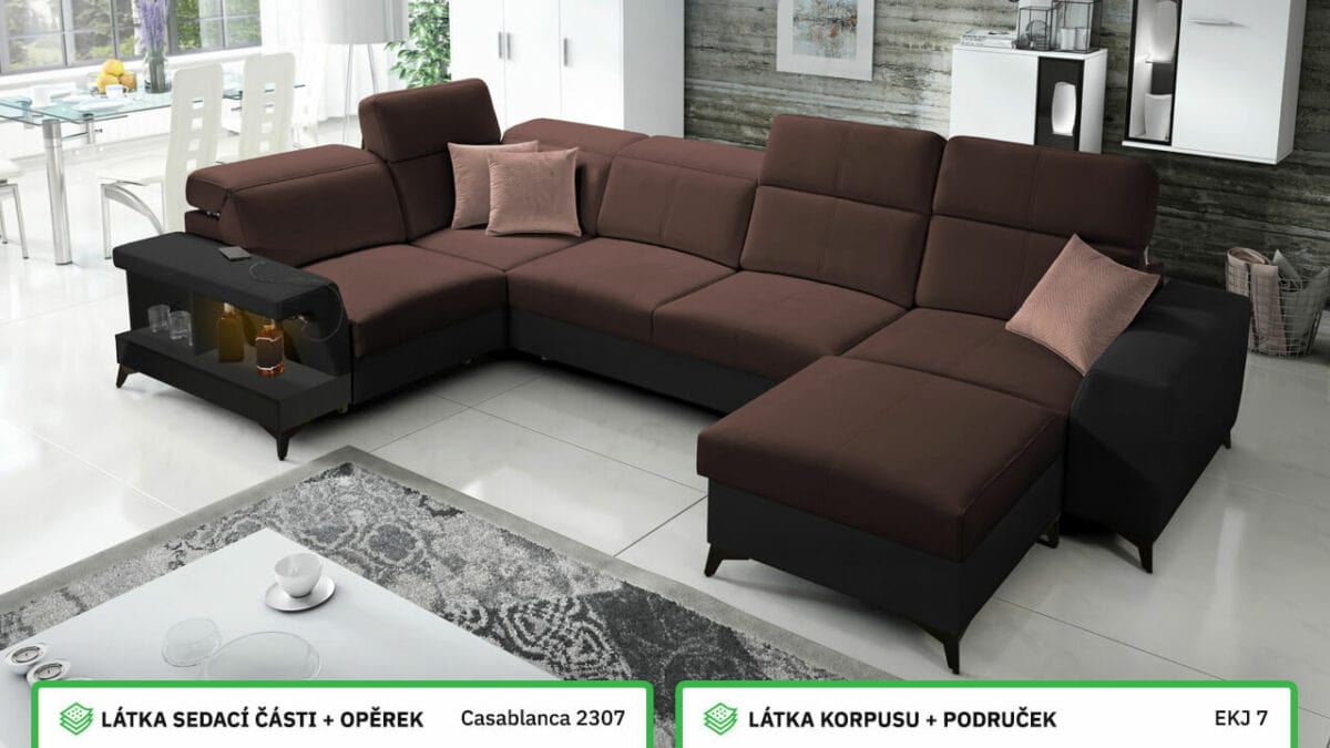 Sedací souprava BELUTI IV Barevné provedení