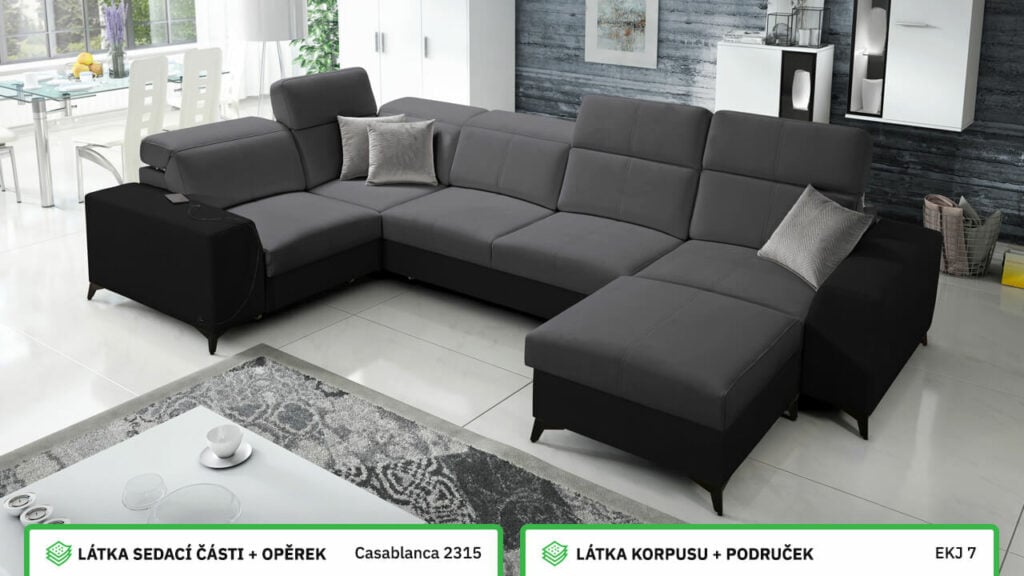 Sedací souprava BELUTI IV MIX Barevné provedení