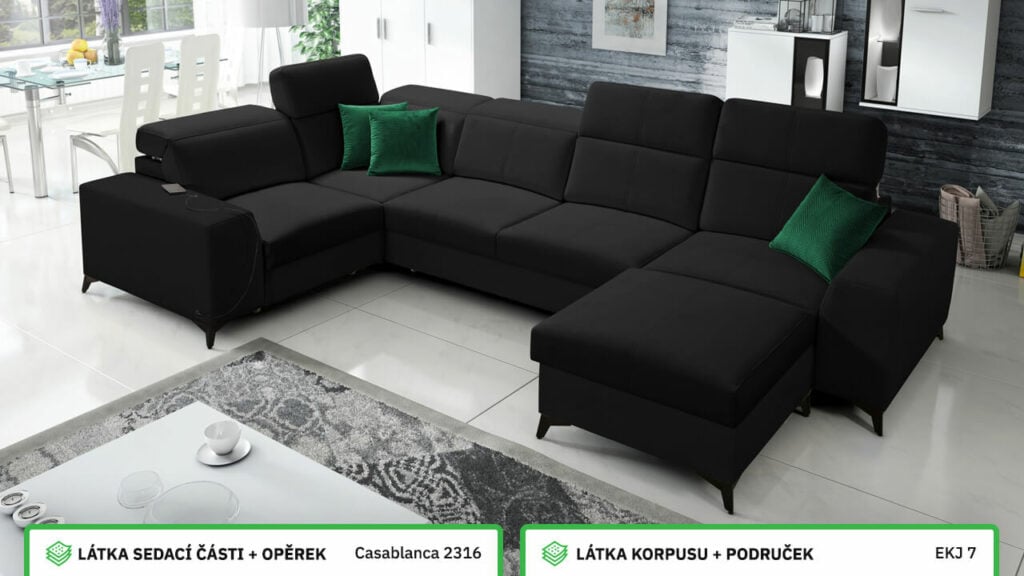 Sedací souprava BELUTI IV MIX Barevné provedení