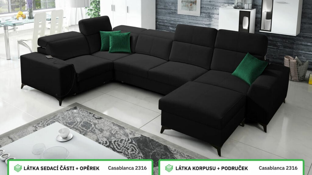 Sedací souprava BELUTI IV MIX Barevné provedení