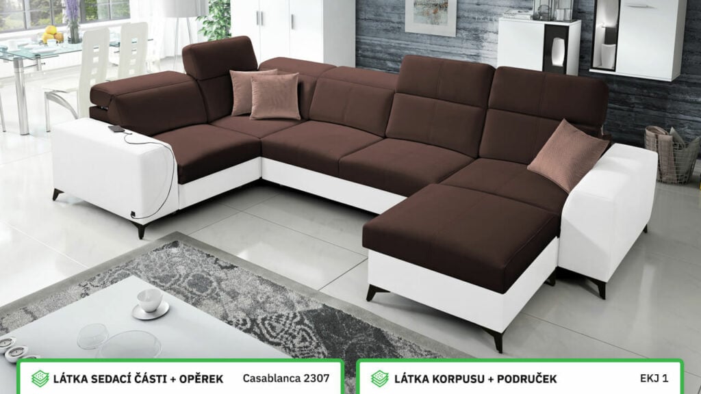 Sedací souprava BELUTI IV MIX Barevné provedení