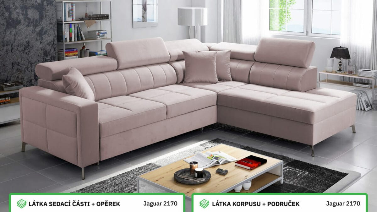 Rohová sedací souprava SIIDE III MAXI Barevné provedení
