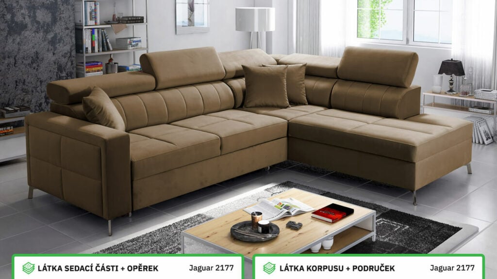 Rohová sedací souprava SIIDE III MAXI Barevné provedení