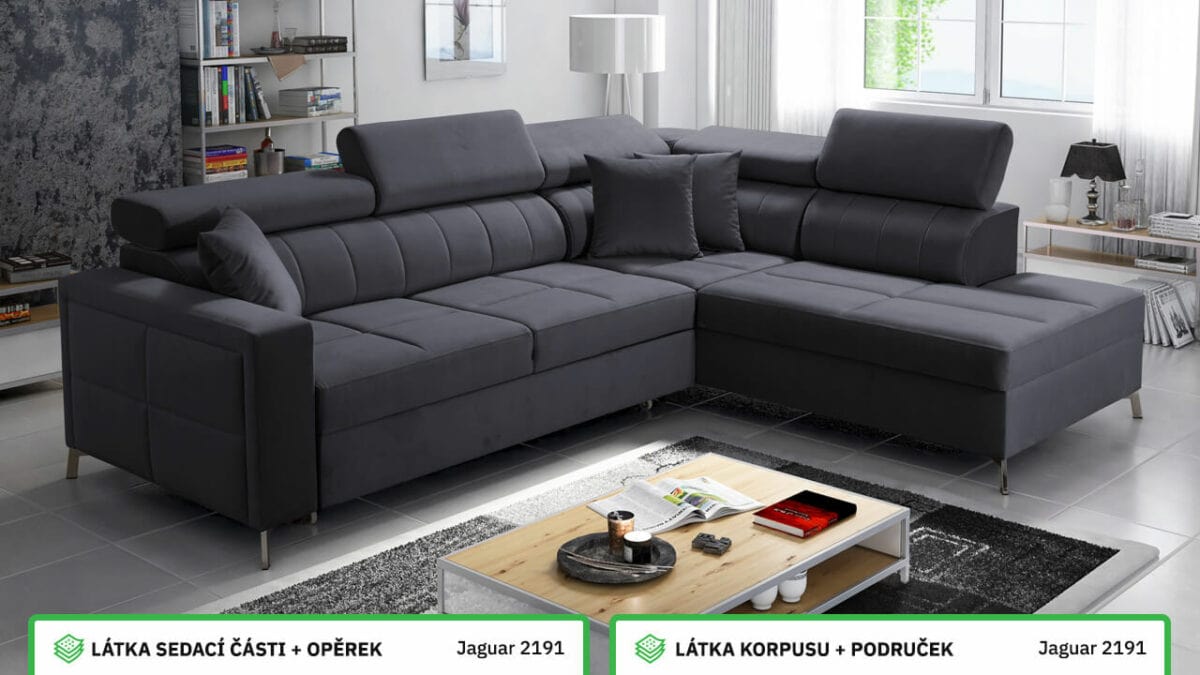 Rohová sedací souprava SIIDE III MAXI Barevné provedení