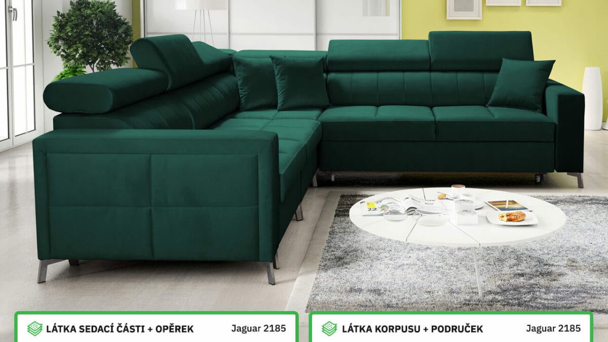 Rohová sedací souprava SIIDE IV Barevné provedení