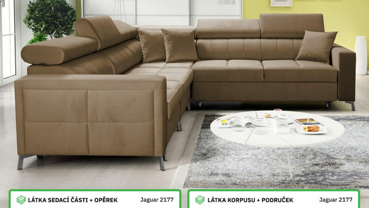 Rohová sedací souprava SIIDE IV Barevné provedení