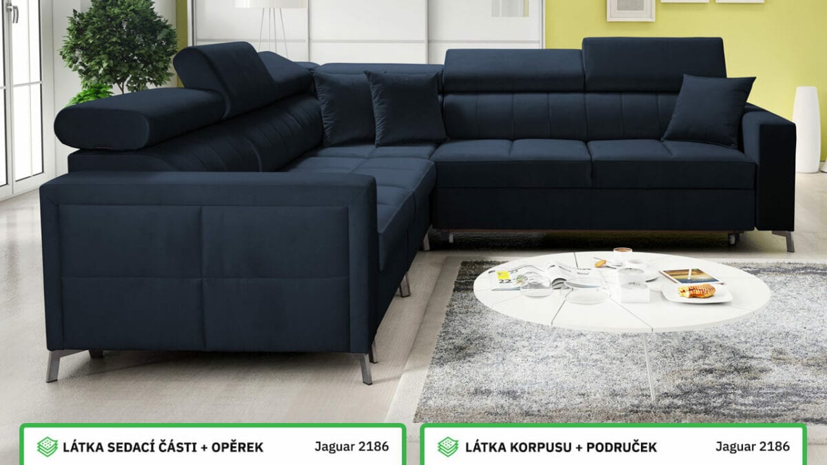 Rohová sedací souprava SIIDE IV Barevné provedení