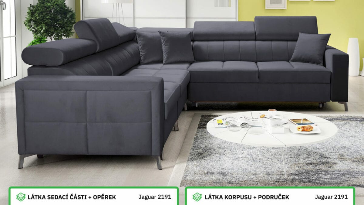 Rohová sedací souprava SIIDE IV Barevné provedení