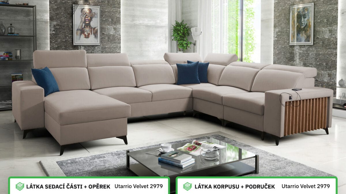 Sedací souprava BARTON VIII Barevné provedení