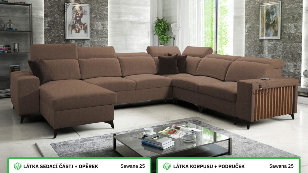 Sedací souprava BARTON VIII Barevné provedení