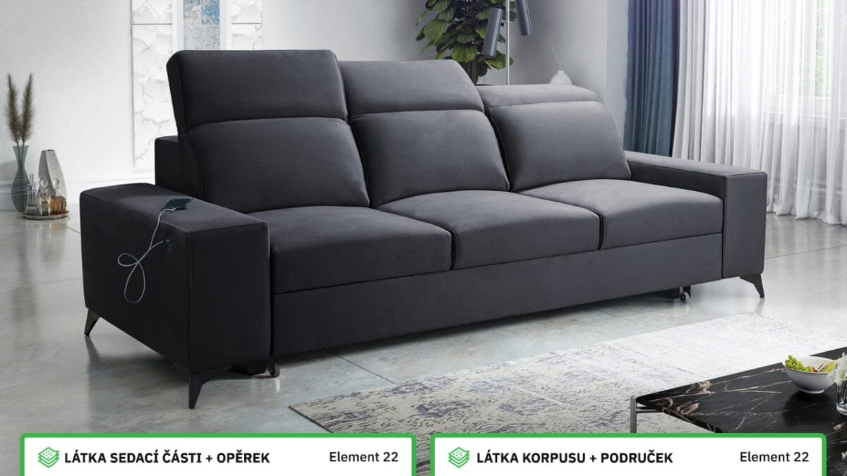 Pohovka BARTON Barevné provedení