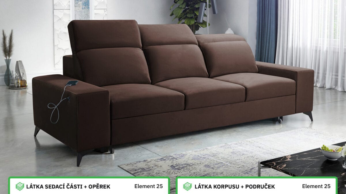Pohovka BARTON Barevné provedení