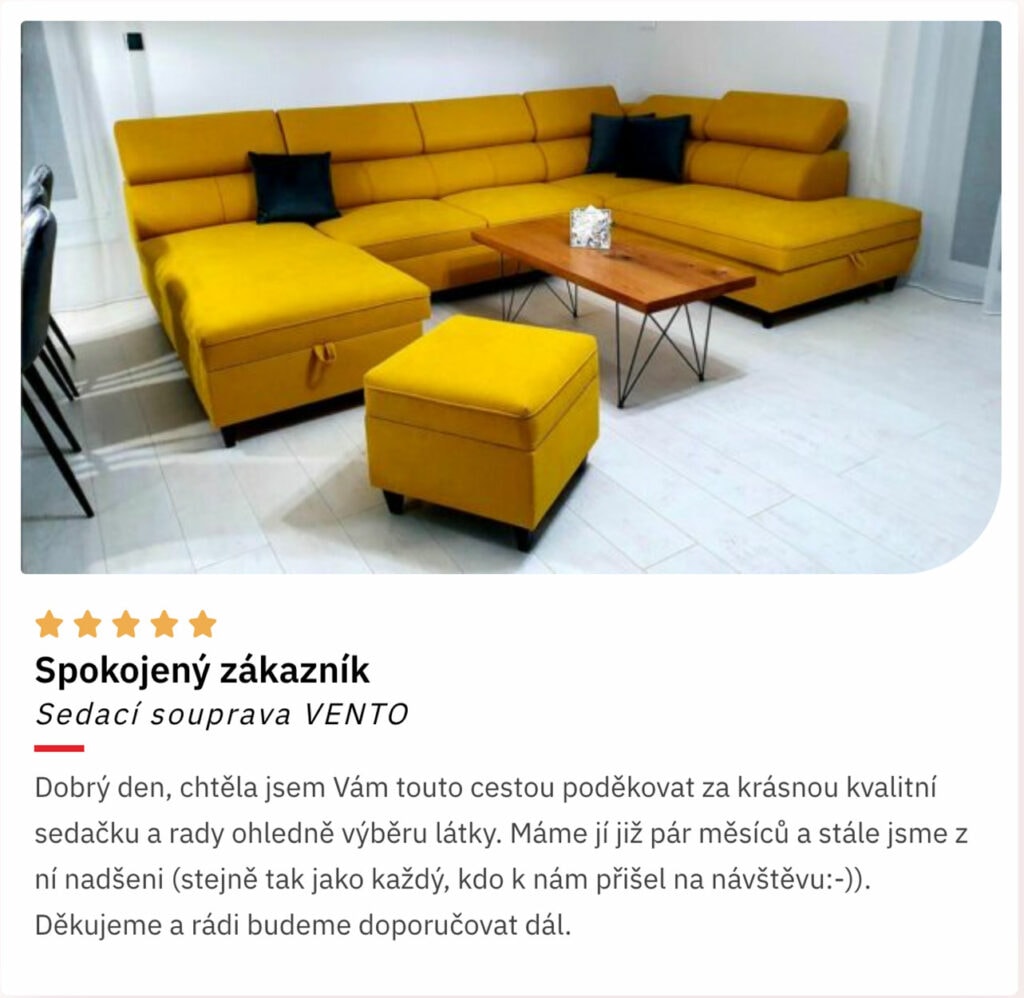 recenze na sedacku nabytok4you