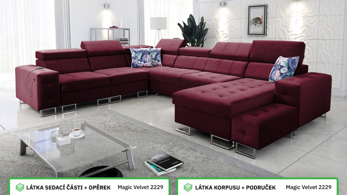 Sedací souprava HEMILTON VIII Barevné provedení