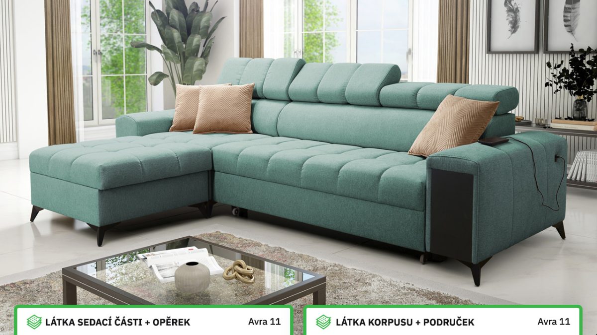 Rohová sedací souprava GRECCO I MINI Barevné provedení