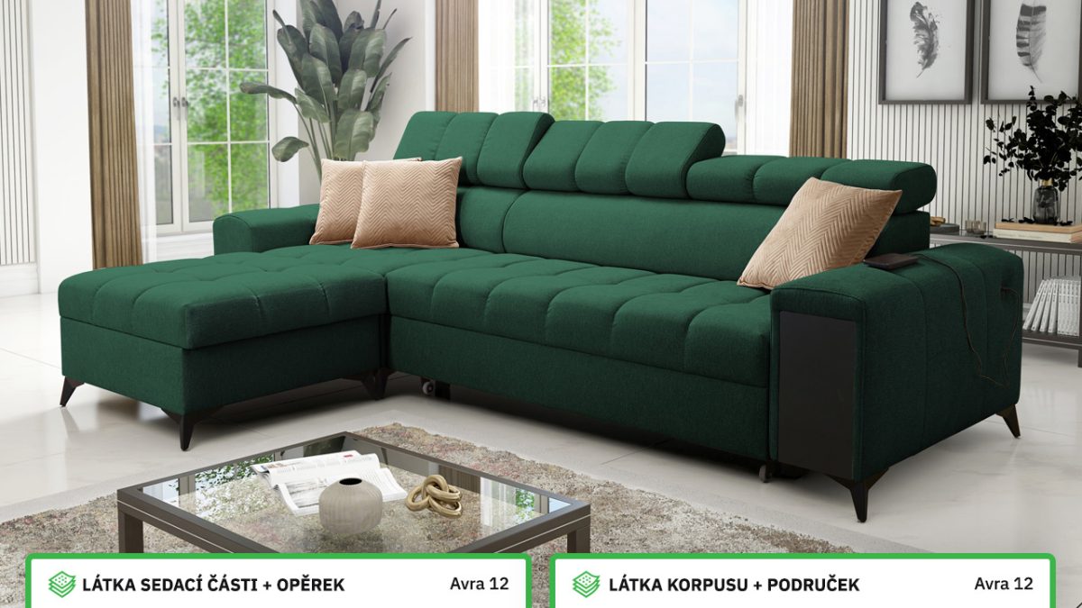 Rohová sedací souprava GRECCO I MINI Barevné provedení