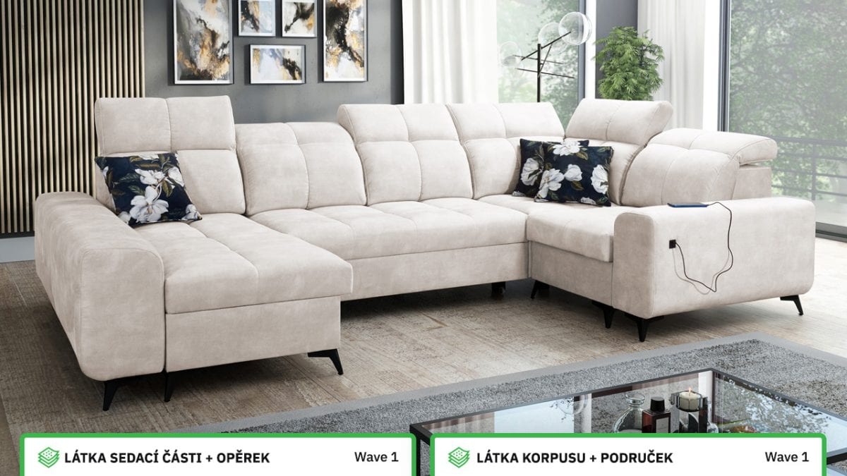 Sedací souprava GOLD IV Barevné provedení