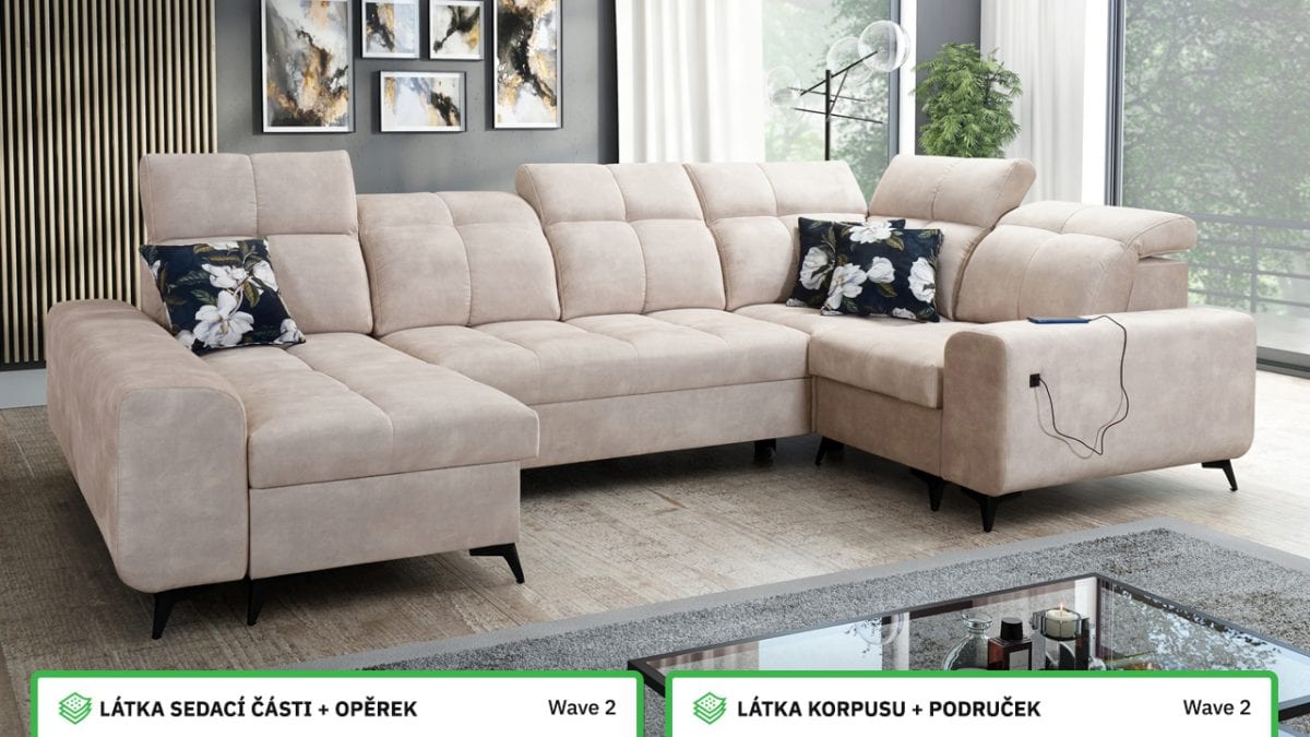 Sedací souprava GOLD IV Barevné provedení