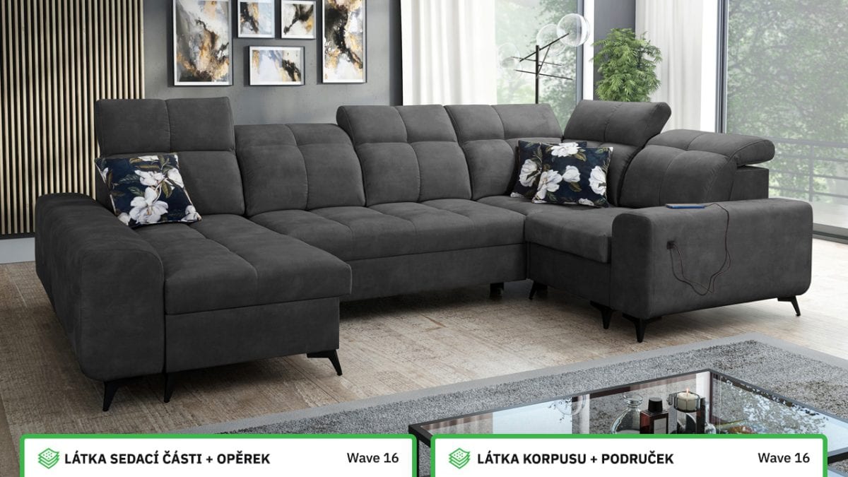 Sedací souprava GOLD IV Barevné provedení