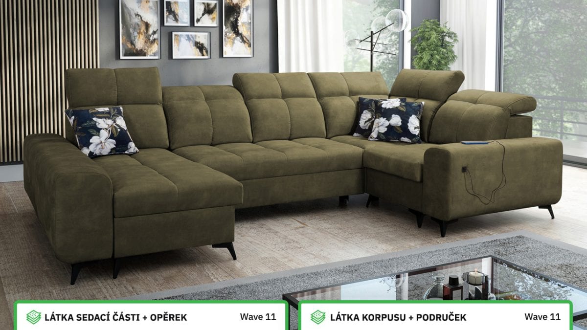 Sedací souprava GOLD IV Barevné provedení