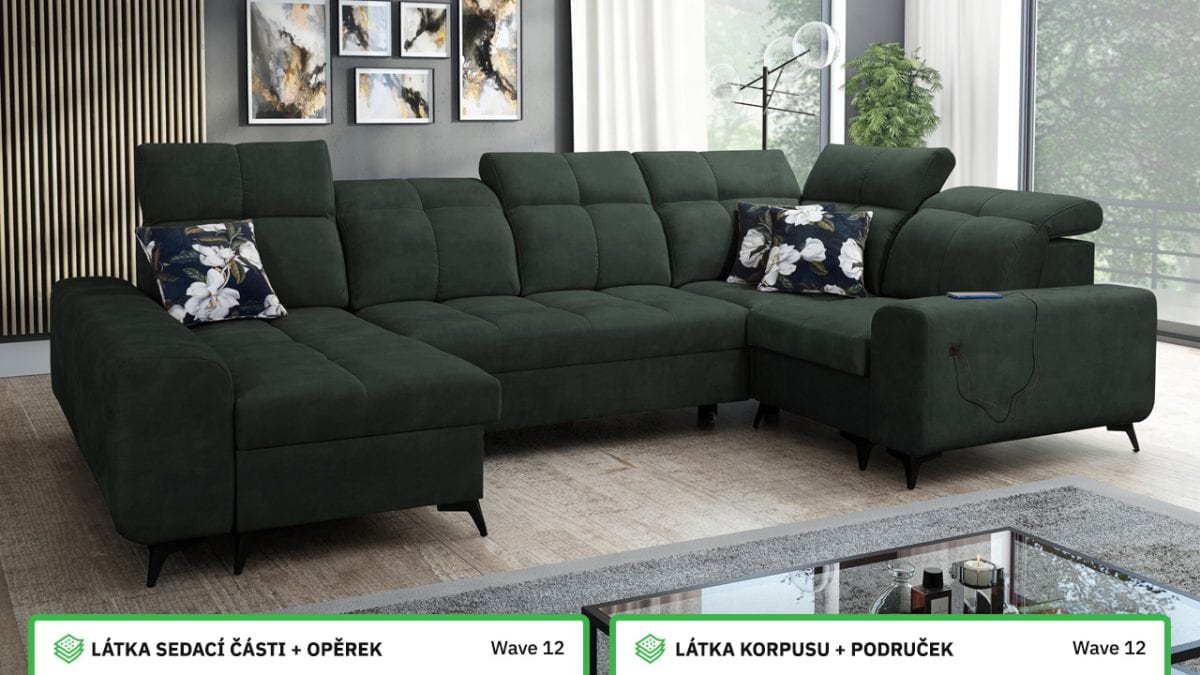 Sedací souprava GOLD IV Barevné provedení
