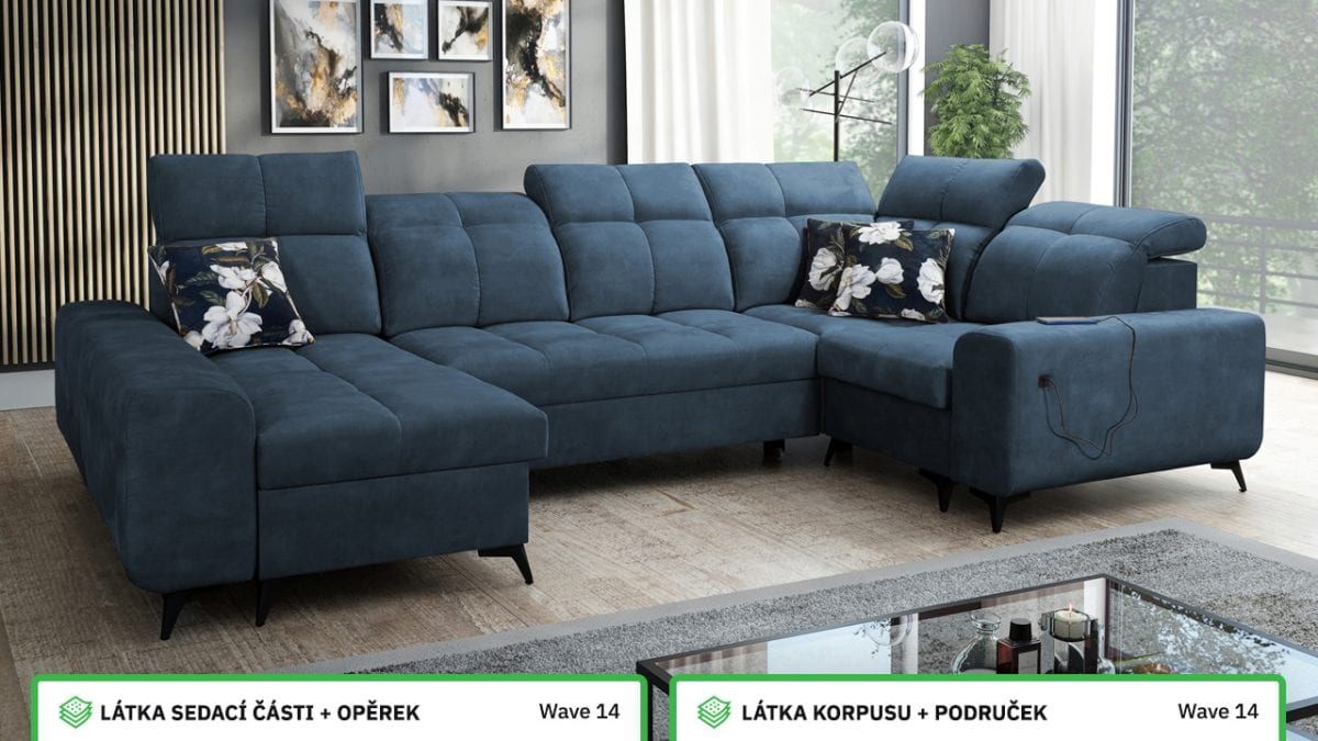 Sedací souprava GOLD IV Barevné provedení