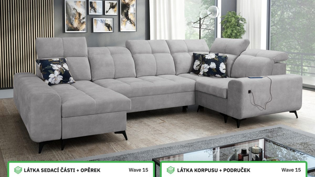 Sedací souprava GOLD IV Barevné provedení