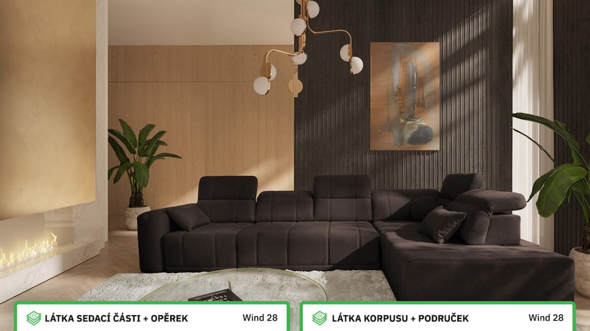 Rohová sedací souprava RAVELI XI Barevné provedení