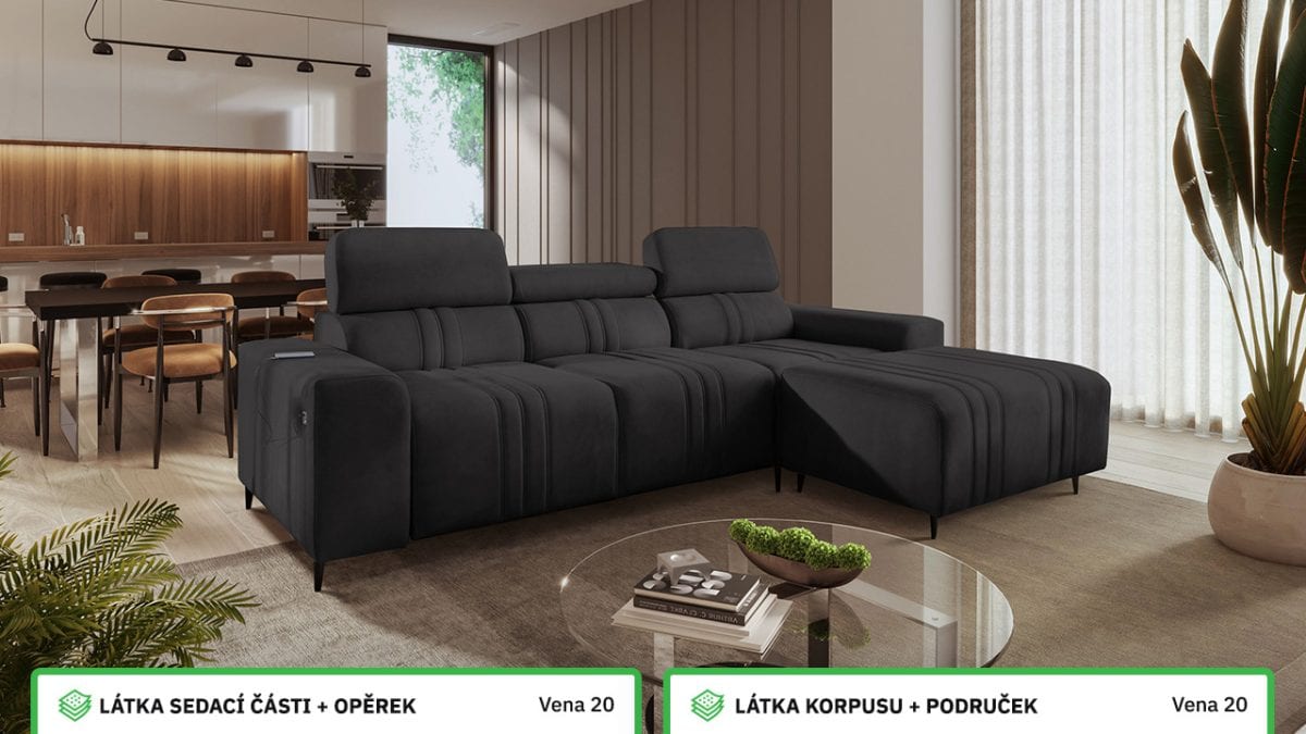 Rohová sedací souprava FABIO I Barevné provedení