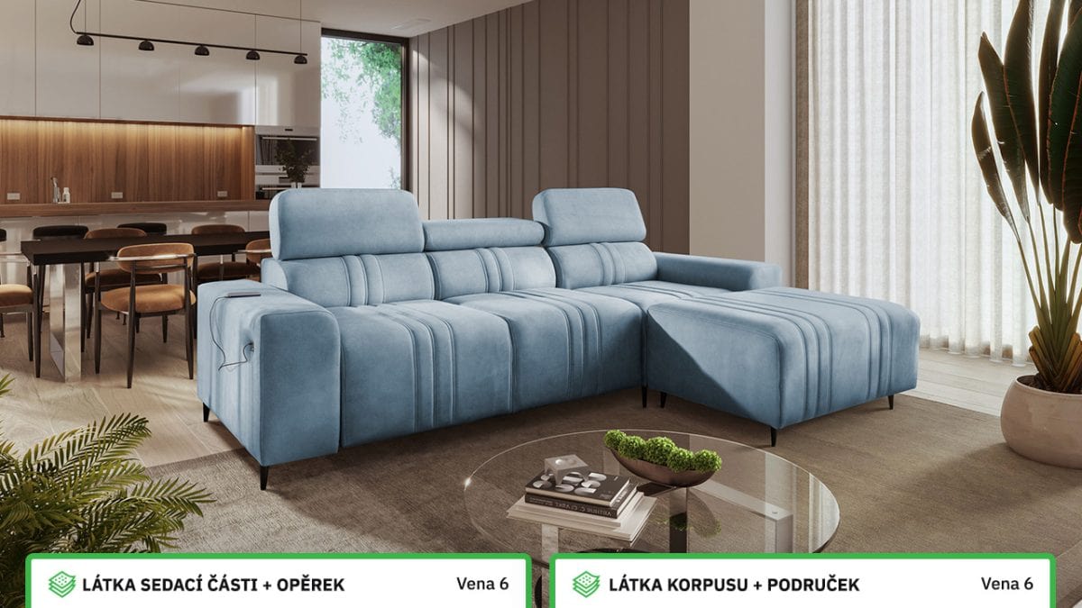 Rohová sedací souprava FABIO I Barevné provedení