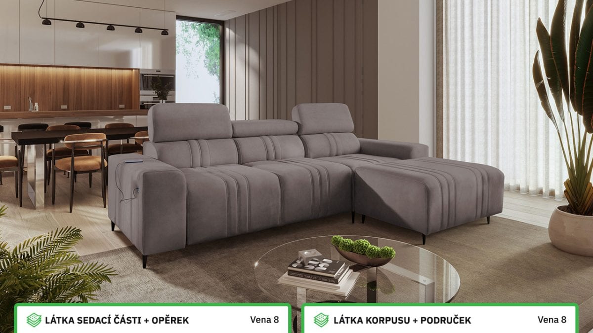 Rohová sedací souprava FABIO I Barevné provedení