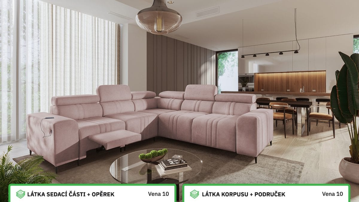 Rohová sedací souprava FABIO III Barevné provedení