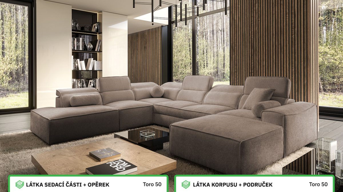 Sedací souprava VITTON X Barevné provedení