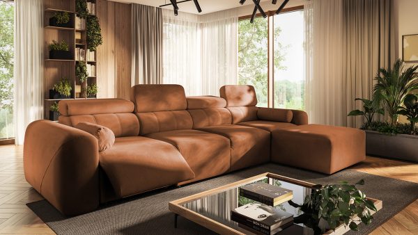 Rohová sedací souprava VELAR XII Pravý roh